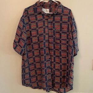Whitby 100% silk shirt